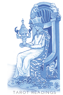 Haz de Luna Tarot - Queen of Cups